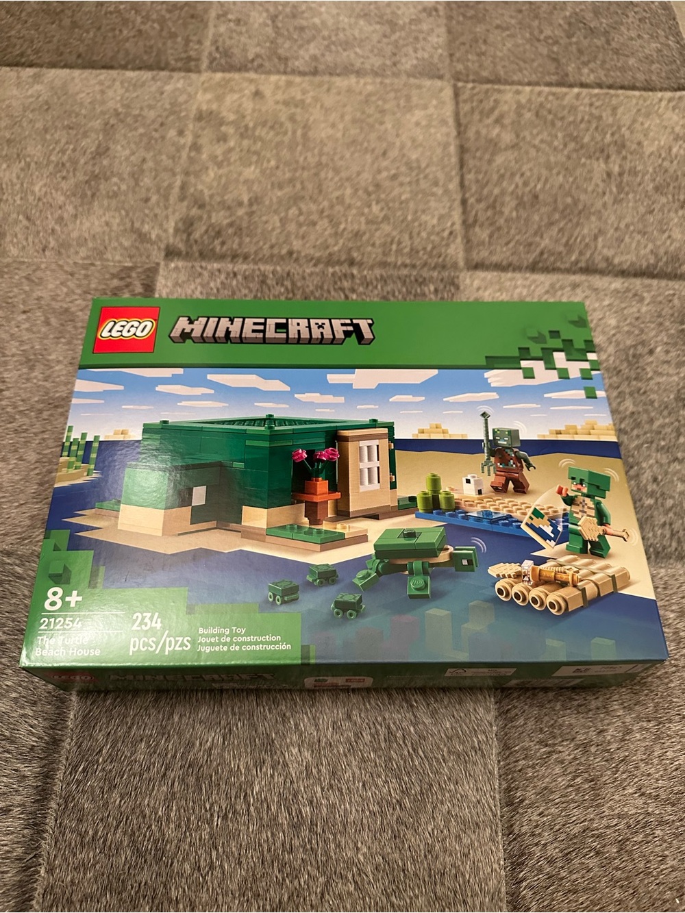 NWT Lego #21254 Minecraft The Turtle Beach House